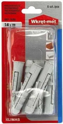 Obrázok produktu pre Objímka skrutky 14x80mm 6ks.