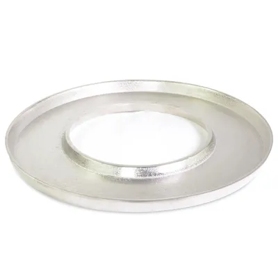 Produktbild von Riffelmacher Adventskranz Ringförmig Ø 40 cm | Silberfarben | 24131