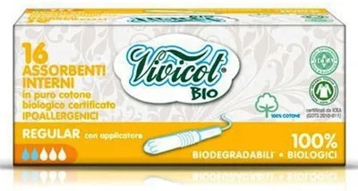 Obrázok produktu pre Ampónia s bežným aplikátorom 16 kusov VIVICOT BIO