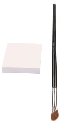 Produktbild von Make-up-Palette, Papier-Nasenpinsel-Set, sichelförmig, doppelseitig, für Nasenschattenpinsel, Nagellackpapier