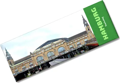 Produktbild von streetline Hamburg Hauptbahnhof Panorama Souvenir Magnet
