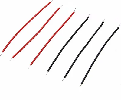 Produktbild von 100x Set flexibel Jumper Kabel Set für Breadboard Wire Steckbrücken Drahtbrücken