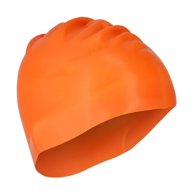 Obrázek produktu pro Silikonová čepice SPURT G-Type F209 men se vzorem, oranžová