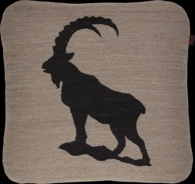 Produktbild von M.I.G. home Kissen Steinbock Farbe 001 beige Größe 60x60cm