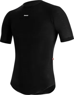 Image de SANTINI maillot vélo à manches courtes - DRY - noir M-L