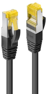 Produktbild von Lindy 47315, 20 m, Cat7, S/FTP (S-STP), RJ-45, RJ-45, Schwarz