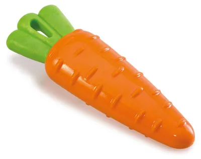 Obrázek produktu pro Arquivet Hračka pro psy s mrkví a pískátkem 20 cm oranžová oranžová jedna velikost