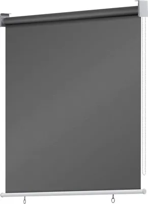 Produktbild von EINFEBEN Senkrechtmarkise 100 x 140cm Balkonmarkise Sonnenschutz, UV-bestaendige Vertikalmarkise, Windschut und Sichtschutz, aus Metall und Polyester,Anthrazit