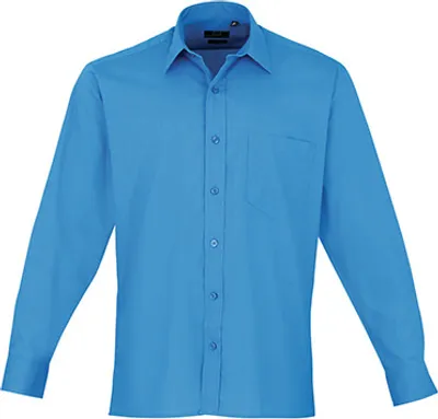 Immagine prodotto di Camicia da uomo in popeline a maniche lunghe