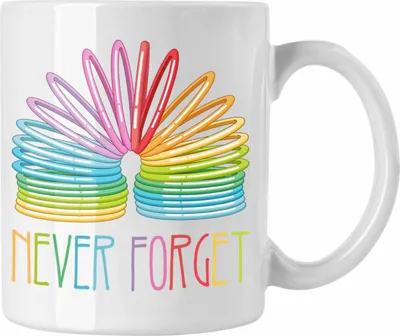 Produktbild von Trendation - Nostalgier 90er Jahre 80er Jahre Fan Geschenkidee Nostalgie Bunt Spielzeug (Weiß)