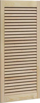 Immagine prodotto di vidaXL Anta per armadio, finitura naturale, 49,5 x 2,1 x 110 cm, legno massello di pino