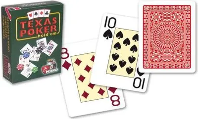 Obrázek produktu pro Modiano Duplex Jumbo 2 rohy papírové karty - Červené