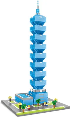 Zdjęcie produktu dla Model Taipei 101 Taipei Klocki konstrukcyjne LNO Micro-Bricks
