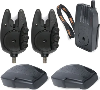 Produktbild von Fox Micron RX+ Funkbissanzeiger Set - 2 Bissanzeiger + 1 Receiver