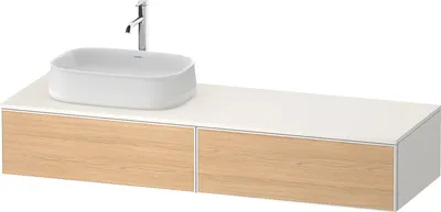 Produktbild von DURAVIT ZE4814L30840000 Konsolen-WTU wandh Zencha 550x1600x28