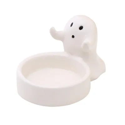 Produktbild von Geister-Kerzenständer, Kerzenständer mit kleinem Gespenst, Niedlicher Geist-Duftkerzenhalter, Mini-Teelicht-Kerzenhalter Halloween Dekor