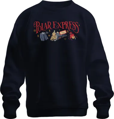 Zdjęcie produktu dla Polar Express Christmas Train I Believe Conductor Bell Gift Uni  Bluza rozpinana, granatowy, L