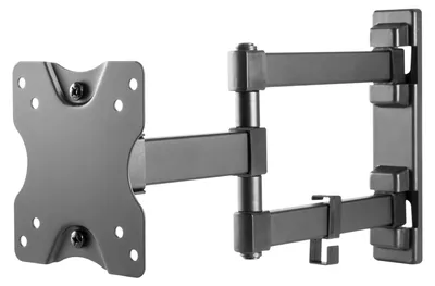 Produktbild von Deltaco ARM-1204, 68,6 cm (27"), 75 x 75 mm, 100 x 100 mm, 5 - -12°, -90 - 90°, Schwarz