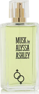Produktbild von Alyssa Ashley Musk 200 ml, Unisex, 200 ml, Bergamotte, Iris, Moschus, Tonka-Bohne, Vanille, Jasmin, Rose, Ylang-Ylang, Spray