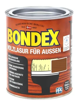 Produktbild von Bondex Holzlasur für Aussen teak 3L