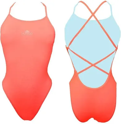 Image de Turbo Patron Sirene Maillot de bain Rouge XL Femme Rouge XL