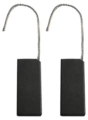 2 Kohlebürsten 5 x 12,5 mm für Waschmaschinen