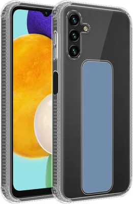 Produktbild von Cadorabo Schutzhülle für Samsung Galaxy A13 5G Hülle in Blau Etui TPU Silikon Case Cover Standfunktion