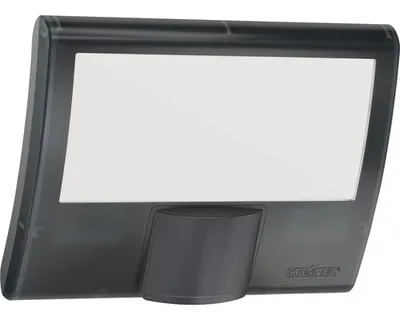 Obrázok produktu pre STEINEL Sensor LED-Strahler XLED curved, Vonkajšie nástenné osvetlenie, Antracit, Hliník, Plast, IP44, Vchod, I