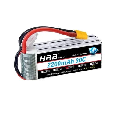 Image de Batterie Lipo, Haute capacité, Plusieurs options de tension, 4S 2200mah XT60