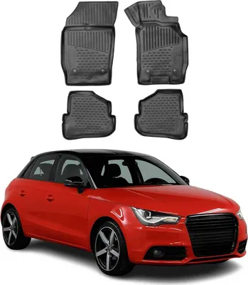 Immagine prodotto di 2010-2018 Audi A1 A1 Sportback 8X Tappetini TPE Nero 4 pz
