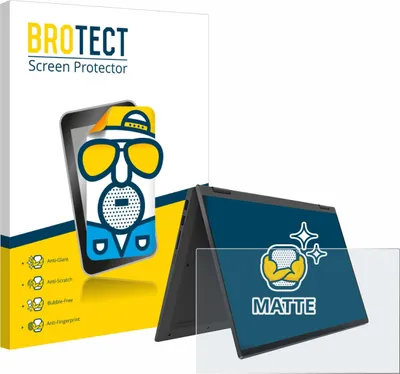 Produktbild von BROTECT Schutzfolie für Lenovo IdeaPad Flex 5 14ALC05 Displayschutz Displayschutzfolie Folie Matt Entspiegelungsfolie