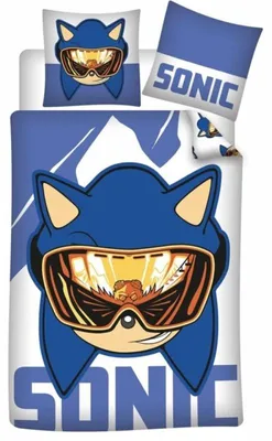 Produktbild von Super Sonic Bettbezug – 140 x 200 cm – 65 x 65 cm – 100 % Flanell