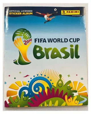 Zdjęcie produktu dla Panini – Mistrzostwa Świata w Brazylii 2014 – naklejki kolekcjonerskie – UŻYWANE – album