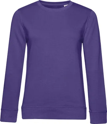 Produktbild von B&C Damen Pullover Rundhals Pulli Sweater Sweatshirt Langarmshirt, Größe:XL, Farbe:Radiant Purple
