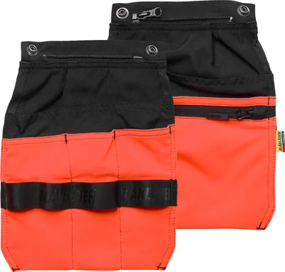 Image de Sacs à outils Blakläder 2170, couleur : noir/rouge haute visibilité, taille : L/XL