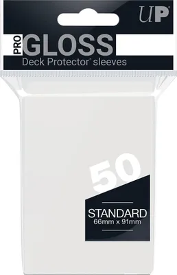 Image de Lot de 50 pochettes Ultra Pro Pro-Gloss format standard 66 x 91 mm (transparentes)