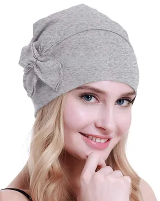 Produktbild von osvyo Baumwolle Chemo-Turbane Kopfbedeckung Beanie Mütze Kappe für Frauen Krebs
