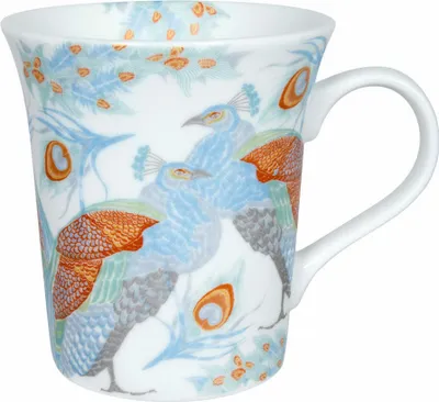 Obrázek produktu pro Könitz Hrnek Shiny - Peacock, hrnek na kávu, šálek, šálek na kávu, porcelán, 410 ml, 11 1 100 2620