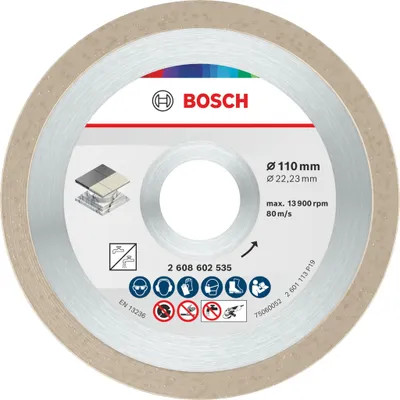 Zdjęcie produktu dla Tarcza tnąca ceramiczna, 110 x 7,5 mm, otwór 22,23 mm