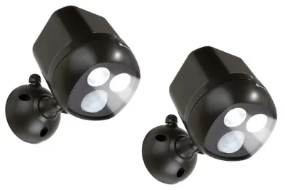 Produktbild von LED Sicherheitslicht Funkkopplung 2 Stück 300 Lumen IP44 Bewegungssensor