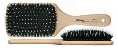 Produktbild von HERCULES SÄGEMANN - Paddle Brush, 11-reihig | Haarpflegebürste aus Holz zum Entw