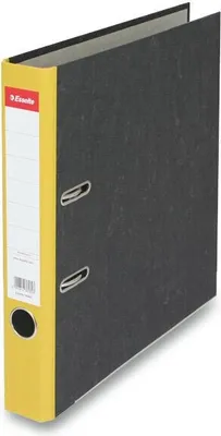 Obrázek produktu pro Pákový pořadač Esselte Mramor A4, 50 mm, žlutý