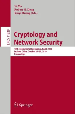 Obrázek produktu pro Cryptology and Network Security