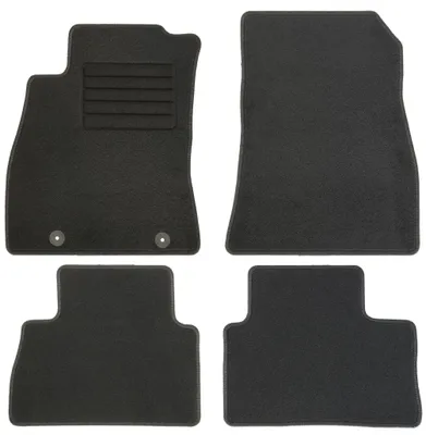 Produktbild von Fußmatten-Set für Nissan Juke 1, 10/2010-08/2019, 4-teilig, Schwarz
