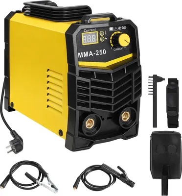 Produktbild von MMA-250 Schweißgerät - Inverter Elektrodenschweißer 250A 220V - DC Lichtbogenschweißer 4000W für Heimwerker und Autoreparatur