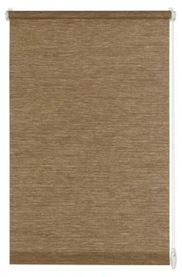 Produktbild von Gardinia EasyFix Rollo ohne Bohren Natur nougat 120x150 cm inkl. Klemmträger