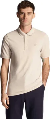 Produktbild von Lyle & Scott Tonal Eagle Plain Kurzarm-poloshirt Beige M Mann Beige M