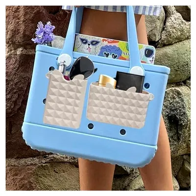 Produktbild von Taschen mit weichen Silikoneinsätzen für die Organisation