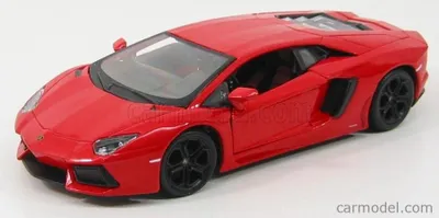Immagine prodotto di Maisto 31210, Lamborghini Aventador LP700-4, colore arancione scuro metallizzato, anno 2011, scala 1:24, modellino di auto