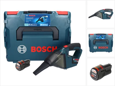 Produktbild von Bosch GAS 12V Professional Akku Staubsauger 12 V 0,35 l + 1x Akku 3,0 Ah + L-Boxx - ohne Ladegerät
